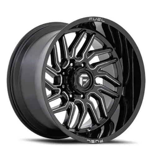 D807 24X12 8X180 G-BLK-MILL -44MM