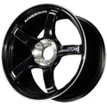 Advan TC-4 SE 17x7.5 / +48 Offset / 5x114.3 / 73mm Bore / Racing Gloss Black and Diamond Cut