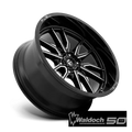D761 22X10 6X135 G-BLK MILL -18MM