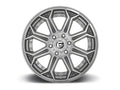 ~(41 lbs. 23X23X13)~ SIEGE PLATINUM 20x10 6x139.70 BRUSHED GUN METAL TINTED CLEAR (13 mm)