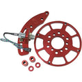 MSD Crank Trigger Wheel Kit Flying Magnet Chrysler B/Rb 7.25 In. Big Block Chrysler Use With MSD 6/7/8 Series Ignition Red MSD Ignition