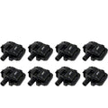 Street Fire Ignition Coils 1998-2006 GM LS1/Ls6 Engines, Black 8-Pack 8-Pack, Direct Bolt-In To Factory Connectors MSD Ignition