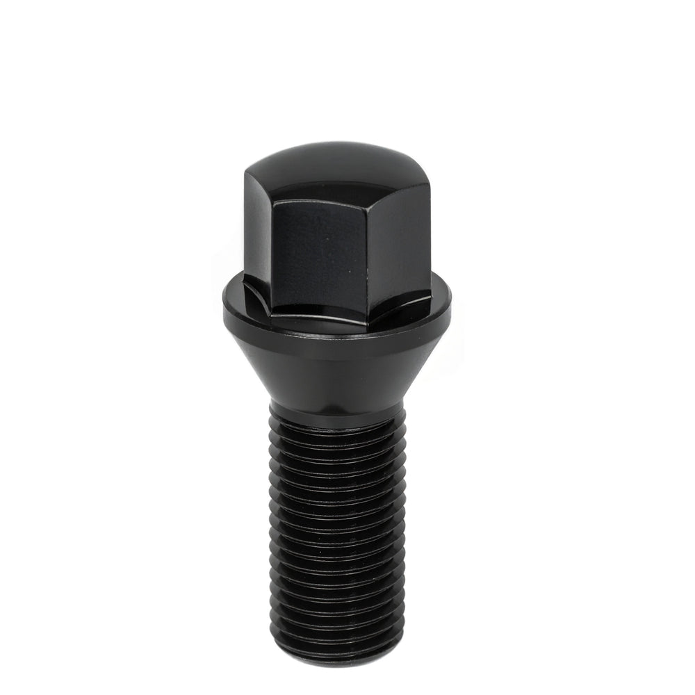 15X1.25 17MM HEX CONICAL BOLT BLACK
