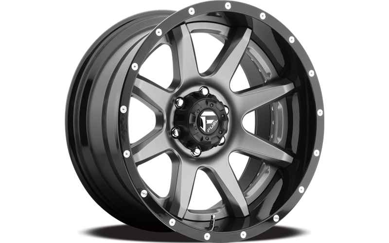 D238 20X10 8X170 MT-GNMTL-BL -19MM