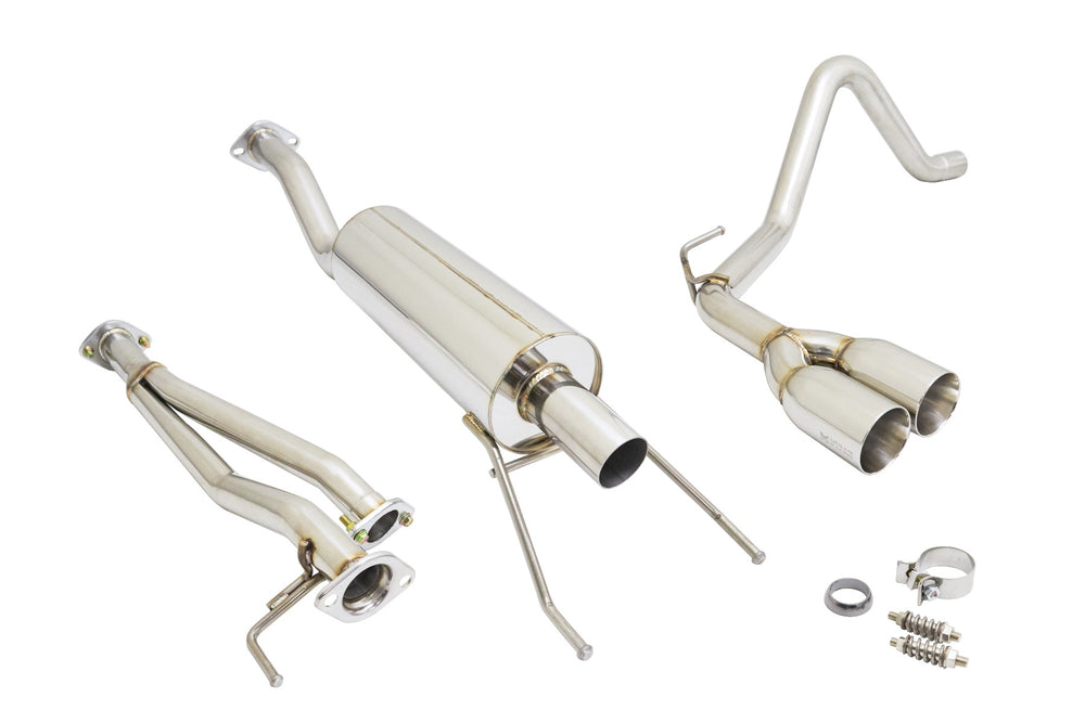 Megan Cat-Back OE-RS Toyota Tacoma 16 Stainless Dual Tip side exit
