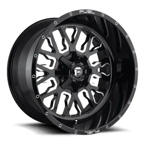 D611 22X12 8X6.5 GL-BLK-MIL -44MM