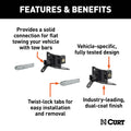 TOW BAR BASE PLATE