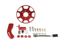 MSD Crank Trigger Wheel Kit Flying Magnet Hall-Effect Bbc 8 In. Big Block Chevy Crank Trigger Kit 8 In. Wheel/Hall-Effect Sensor/Adjustable Timing Pointer Red MSD Ignition