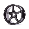 Gram Lights 57CR 18x8.5 +45 5x100 Glossy Black Wheel