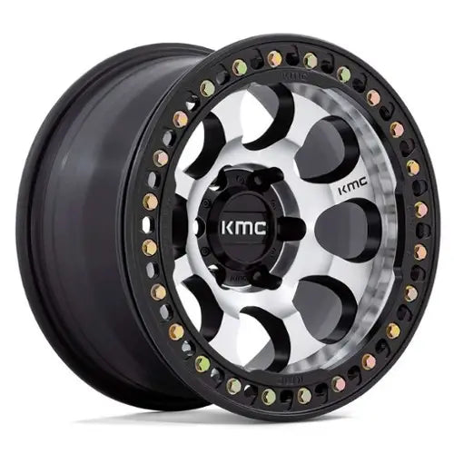 KM237 17X9 BLANK MACH-FC-BLK -38MM