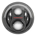 8700EVOJ2 12V ECE LHT LED HIGH/LOW BEAM HEADLIGHTS W/PARKING LIGHTS/ DRLBLK BEZEL 2 LIGHT KIT