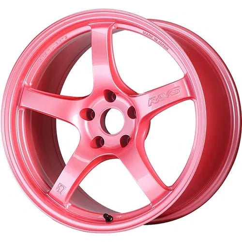 Gram Lights 57CR 18x10.5 +12 5-114.3 Sakura Pink Wheel (Special Order No Cancel)