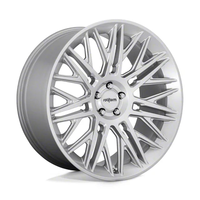 Rotiform R162 JDR Wheel 22x10 6x139.7 30 Offset - Matte Silver