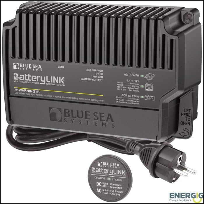 CHARGER BATTERYLINK 12VDC 20A-EURO