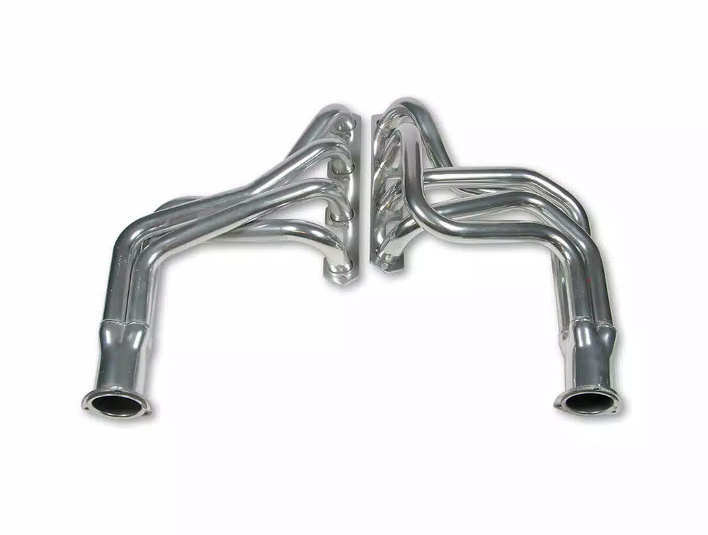 Long Tube Header Ceramic Coated 1969-1974 Ford F100 2WD 302W Tube Size 1.5 Inch Collector Size 3 Inch FlowTech