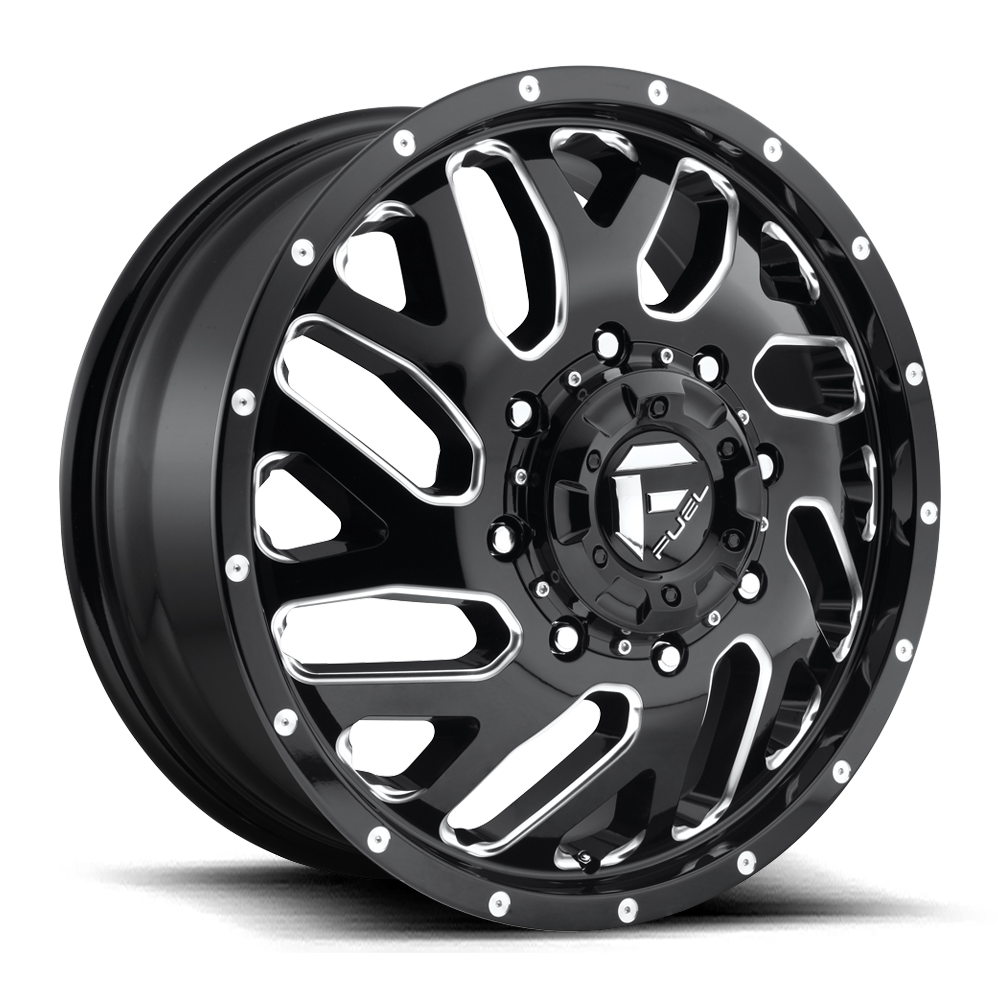 D581 20X8.25 8X200 GL-BLK-MIL 105MM