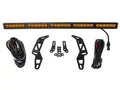 Diode Dynamics - SS30 Bumper Bracket Kit for 2018-2024 Jeep JL Wrangler/Gladiator, Amber Driving Single