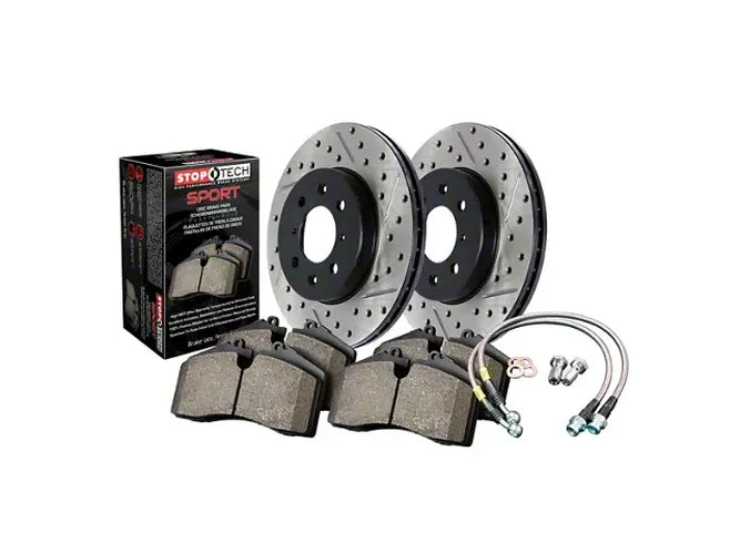 SPORT AXLE PACK, DRILLED & SLOTTED,