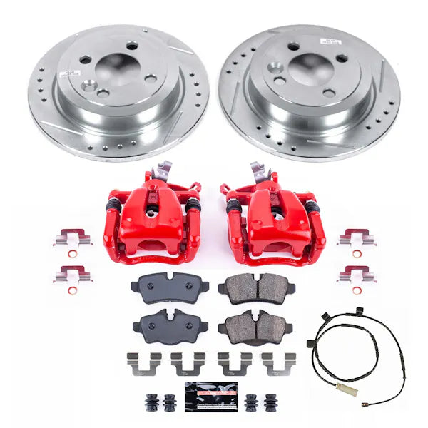 Power Stop 11-15 Mini Cooper Rear Z23 Evolution Kit W/Cals