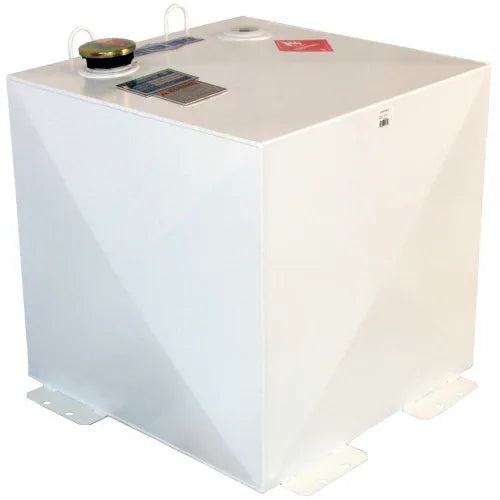 BLACK STEEL TRANSFER TANK 50 GALLON SQUARE