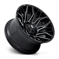 D769 22X12 8X170 G-BLK-MILL -44MM