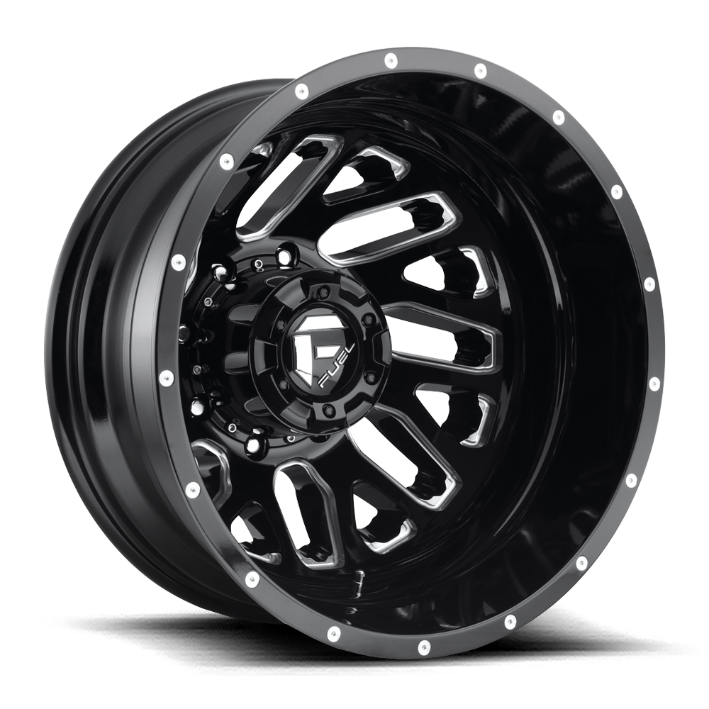 D581 20X8.25 8X200 GL-BLK-MIL -201M