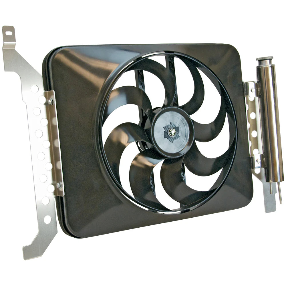 FAN ELECTRIC 15IN SINGLE SHROUDED PULLER W/ CONTROLS 05 09 TOYOTA TACOMA
