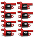 MSD Ignition Coil Blaster Series Gen V Gdi Engine Red 8-Pack Round 2014-Up GM Lt Direct Injected Engine Round MSD Ignition
