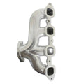 Hooker BlackHeart LT Swap Exhaust Manifolds - Rear Dump - Silver