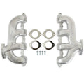 Hooker BlackHeart LT Swap Exhaust Manifolds - Rear Dump - Silver