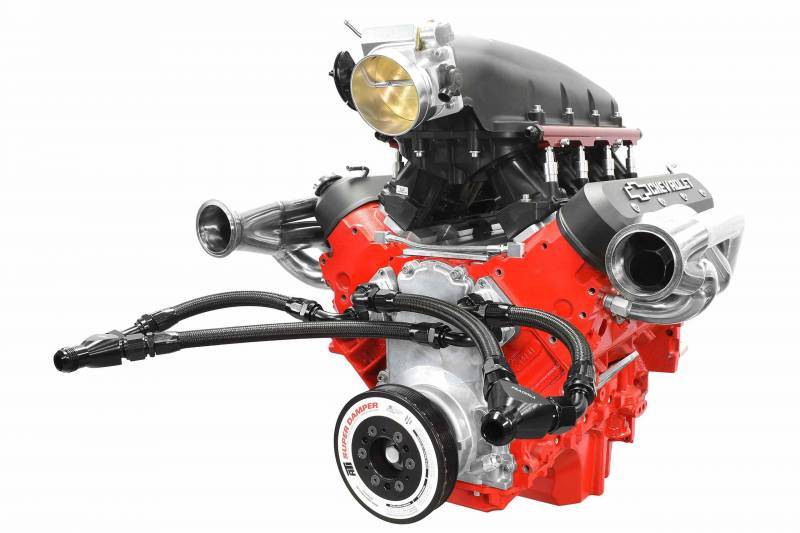 AN Radiator Hose Kit Electric Water Pump