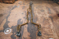 Mercedes W212 E 63 6.3L, Catback, Grade 5 Titanium, OEM Style Valvetronic Tips