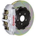 Brembo 04-11 612 Scaglietti Front GT BBK 6 Piston Cast 380x34 2pc Rotor Slotted TY3L-Silver