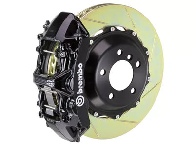 Brembo 12-13 TT RS Front GT BBK 6 Piston Cast 380x34 2pc Rotor Slotted TY3L-Black