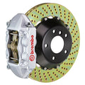 Brembo 08-14 C63 (Excl. Black Series) Front GT BBK 6 Piston Cast 380x34 2pc Rotor Slotted TY3L-Red