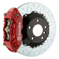 Brembo 08-14 C63 (Excl. Black Series) Front GT BBK 6 Piston Cast 380x34 2pc Rotor Slotted TY3L-Red