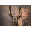 BMW F95 X5M / X6M 4.4L Catback, Grade 5 Titanium Forged Carbon 3.5" Tips