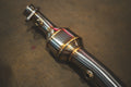 BMW E90,E92 M3 4.0L Axleback T304 SS Forged Carbon 3.5" Tips
