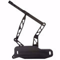 1964 Chevelle, 64-67 Cutlass, 64-65 GTO, 63-64 Impala, 63-65 Nova Hood Hinge Kit - Solid Frame - Steel - Black