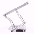 1968-1972 GTO Hood Hinge Kit - Solid Frame - Fiberglass - Natural