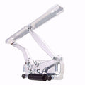 1972 Nova Hood Hinge Kit - Solid Frame - Steel - Natural