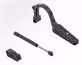 1971-1976 Impala/Caprice Convertible Trunk Hinge Kit - Fiberglass - Black