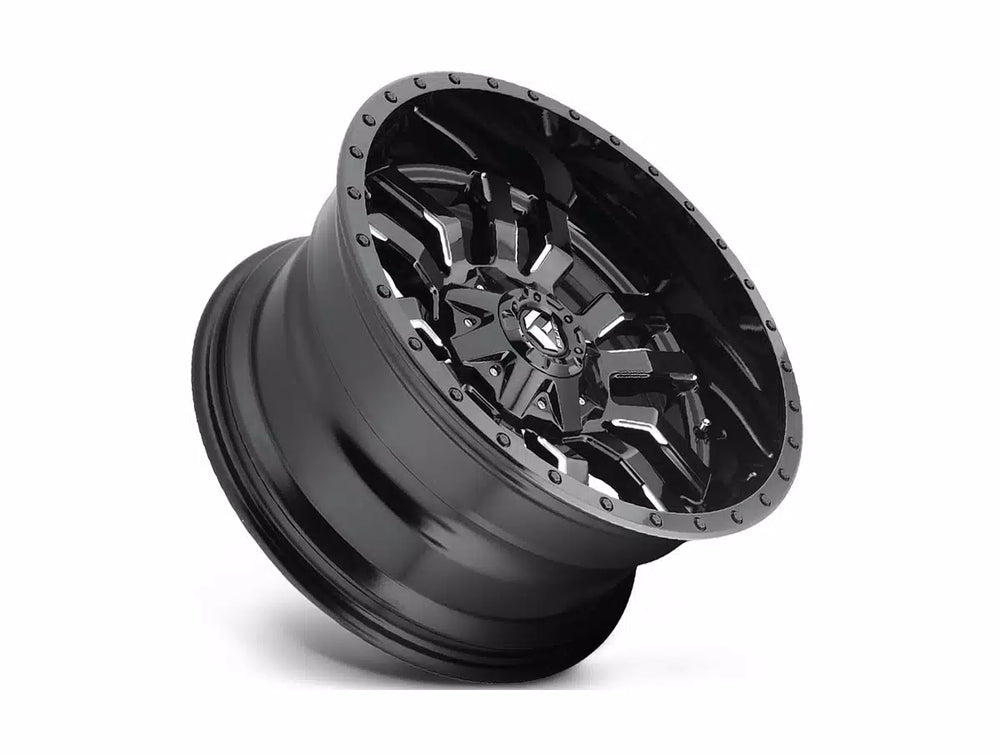 Fuel Wheels black auto part