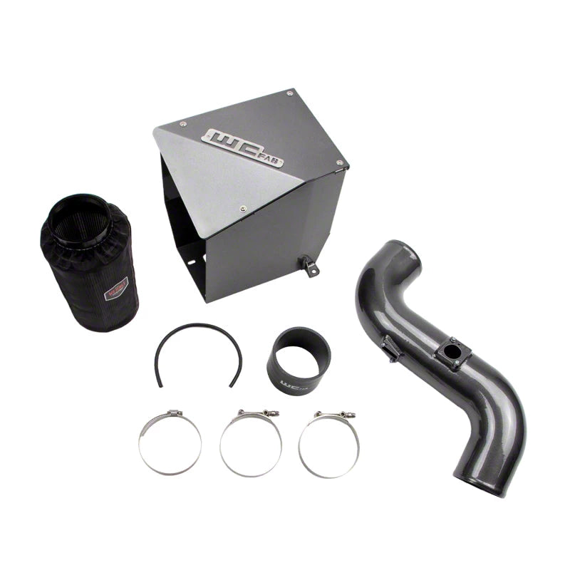 Intake Kit 4in. for 2011-2016 Duramax LML WCFab Red