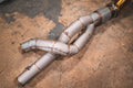 Lamborghini Aventador SVJ 6.5L Valved Catback Exhaust, T304 SS Anodized Gold