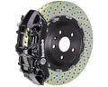 Brembo 14-17 SQ5 Front GT BBK 6 Piston Cast 380x34 2pc Rotor Slotted TY3L-Black