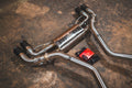 BMW G20, M340i 3.0L Catback, Grade 5 Titanium, Brushed 3.5" Tip