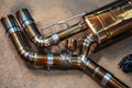 BMW G20, M340i 3.0L Catback, Grade 5 Titanium, Brushed 3.5" Tip
