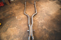 BMW F10 M5 4.4L Catback Grade 5 Titanium, Brushed 3.5" Tips