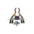 BMW G87, M2 3.0L Axleback, Grade 5 Titanium, Black 3.5" Tips